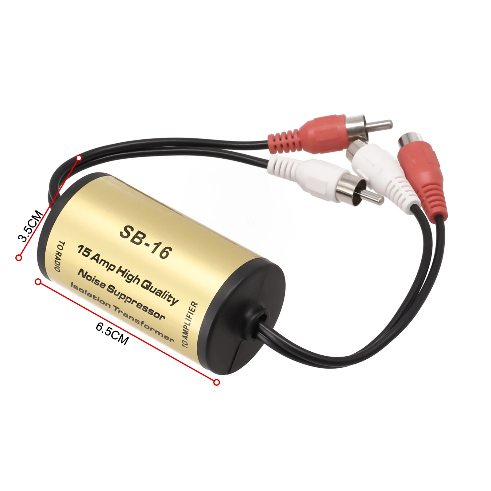 Filter Car Audio Filter For Car Audio Ground Loop Isolator Made Of High Quality Installation Location Car Audio