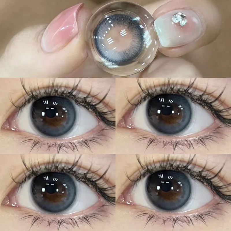 YIMEIXI 2pcs Contact Lenses for Eyes Prescription High Quality Eyes Colored Contacts Beautiful Pupil Yearly Fast Shipping