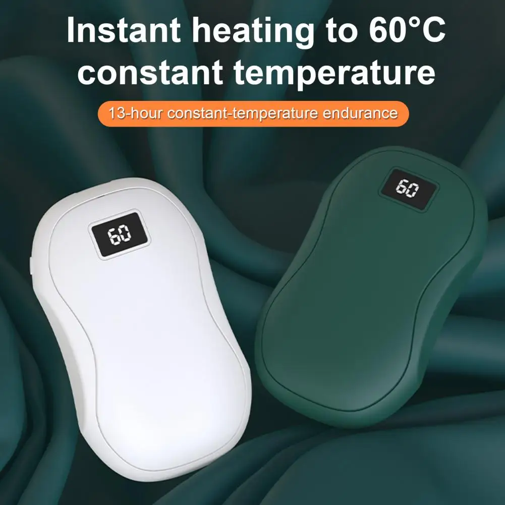 Long Lasting Battery Warmer Magnetic Split Mini Handwarmer Usb Rechargeable Electric Glove Heater Portable for Winter - view 5