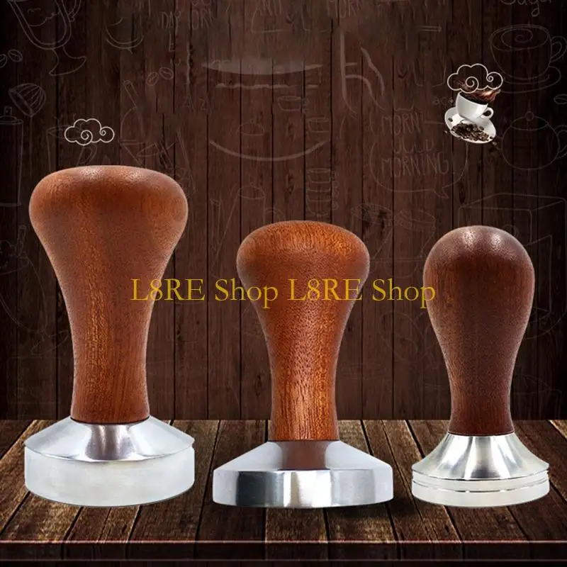 

L8RE Espresso Coffee Tamper Алюминиевый сплав/распределитель дистрибьютора кофе нержавеющей стали.