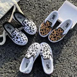 1021 OPOEE Children's Soft Sole Breathable Canvas Shoes Korean Edition Footboard Shoes Fashion Children's Shoes Walking Shoes