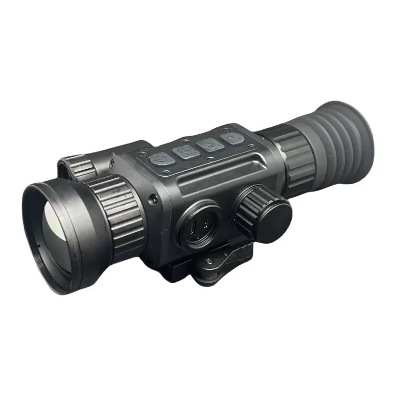 Helmet-Mounted High 6x 384*288 Resolution 50mm Aluminum Alloy Night Vision Monocular Rechargeable Battery Hunting