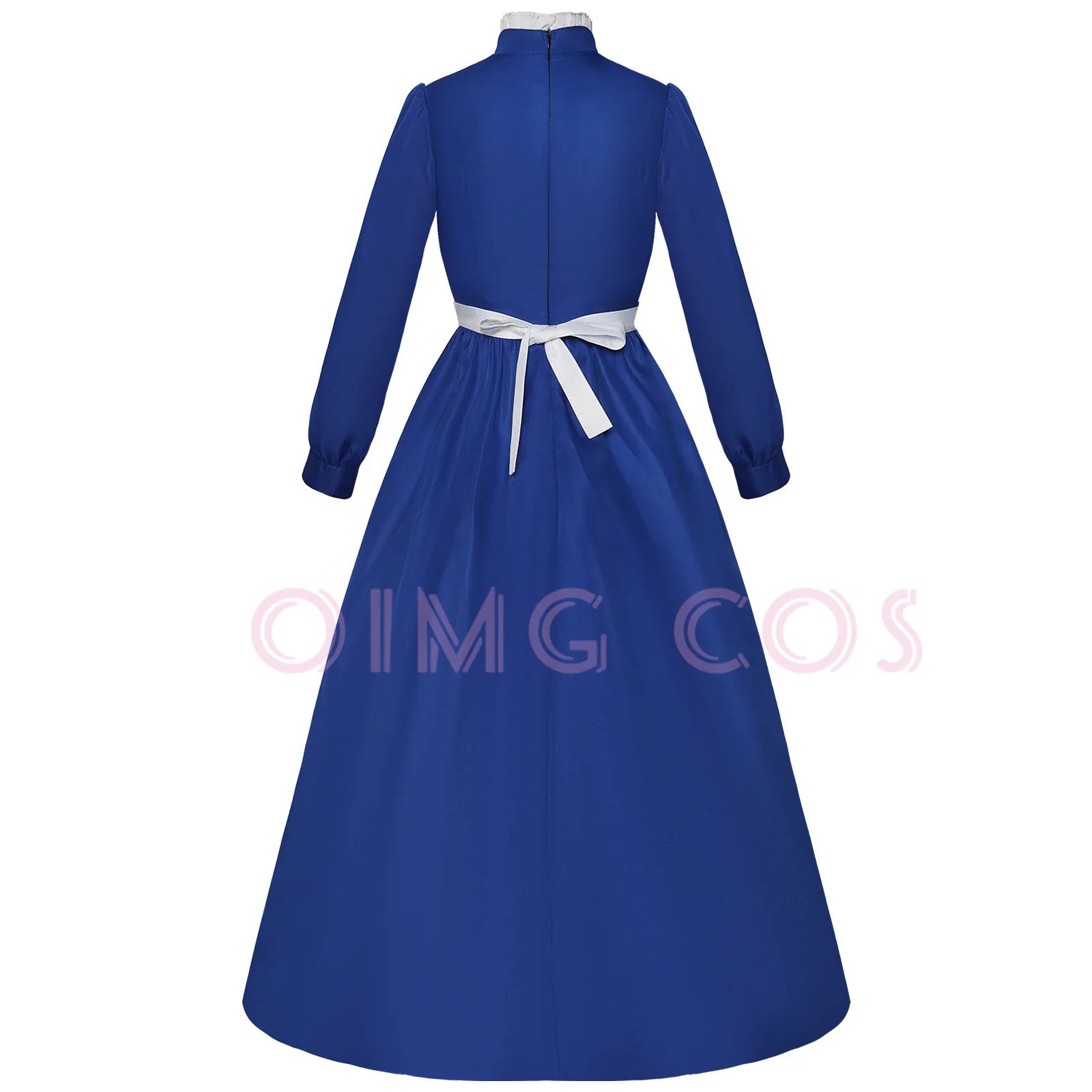 Howl's Moving Castle Sophie Blue Dress Cosplay Costume Full Set Adult Halloween Carnival Cloak For Comic Con Cos Events view 5