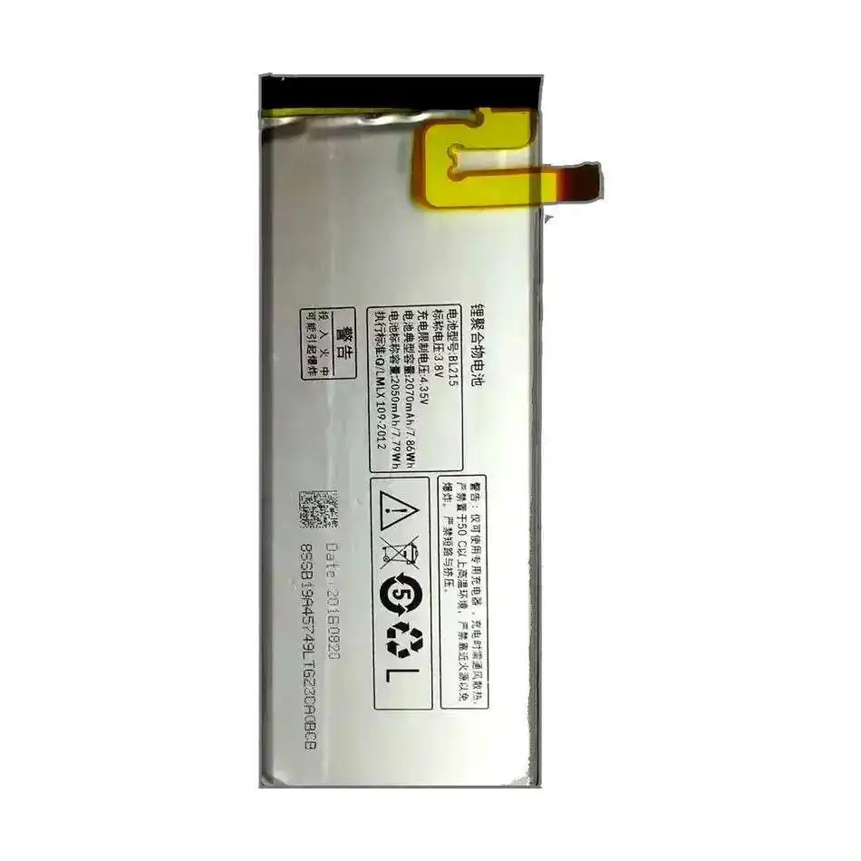 

BL215 для Lenovo Vibe X S960 S968T долговечный аккумулятор для мобильного телефона 2050 мАч