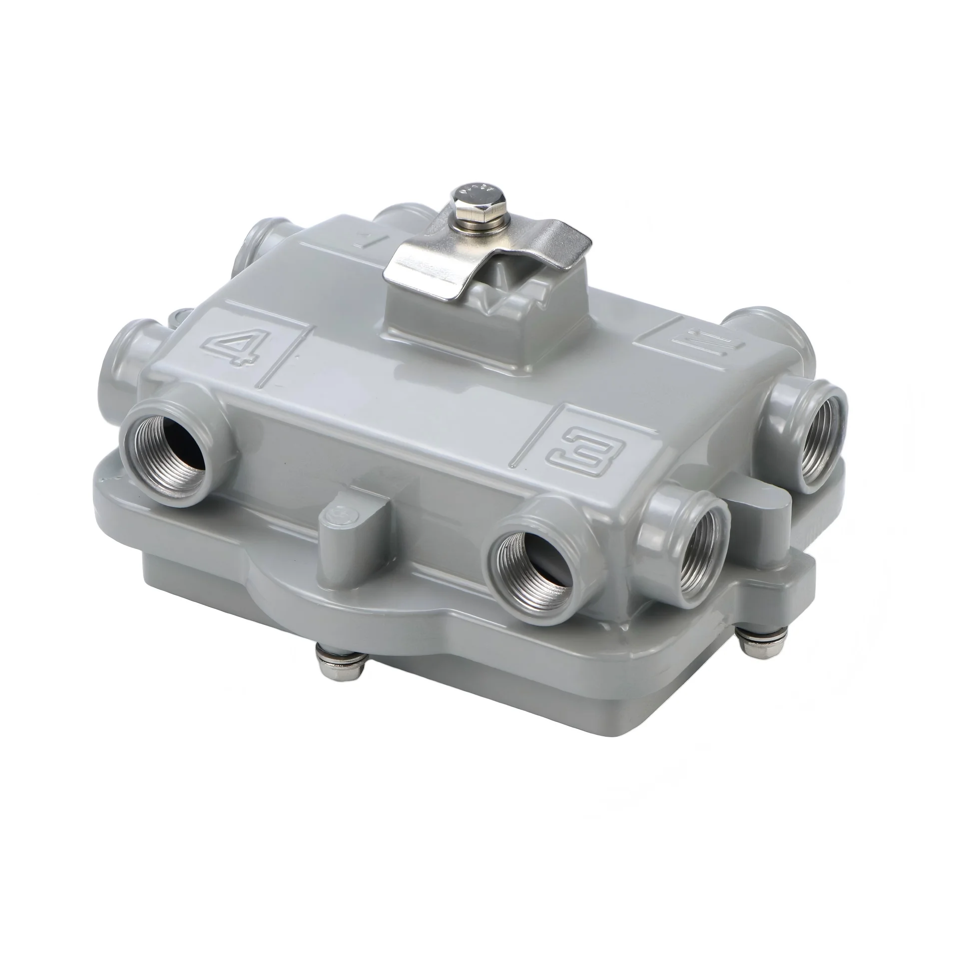 102*72*50MM Die Cast Aluminum Gateway Amplifier Outdoor Waterproof Junction Box