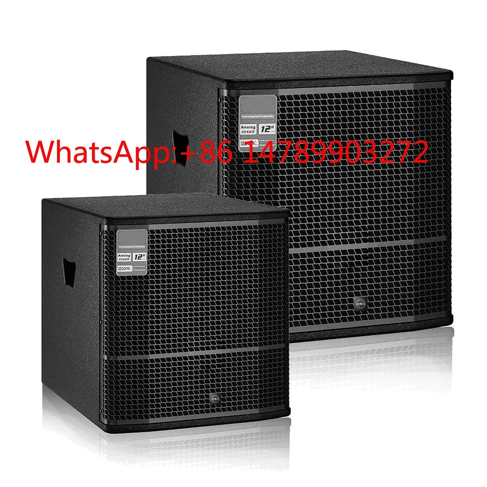

High Power 15'' DSP Active Subwoofer Waterproof Durable Cabinet Low Frequency for Indoor Outdoor PA Stage Audio System