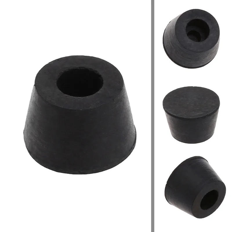 20 Pcs Rubber Instrument for Case Non-slip Cabinet Box Foot Bumpers Feet 17x10x1