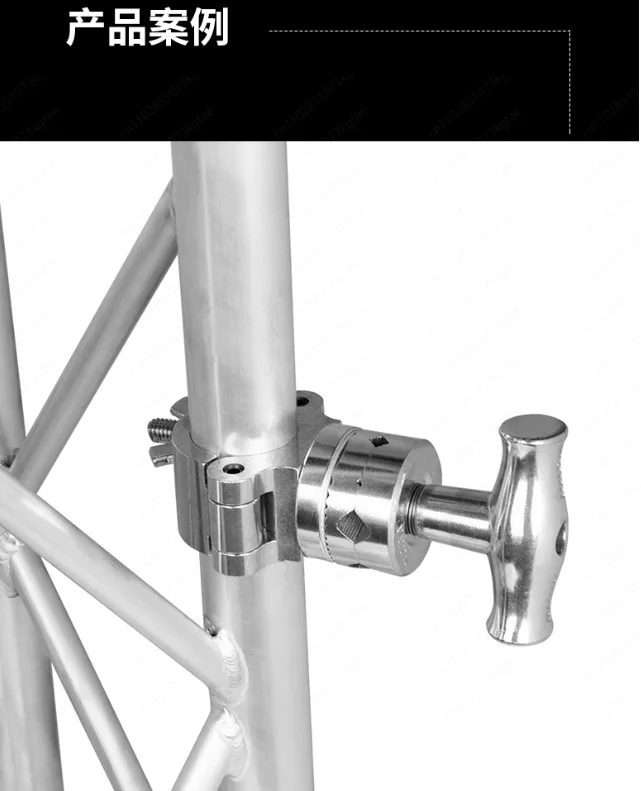 

KUPO KCP-265 Magic Head Clamp - Film Studio Shooting Light Card Lock, Crew Lighting Standard Movie Tool with Hook