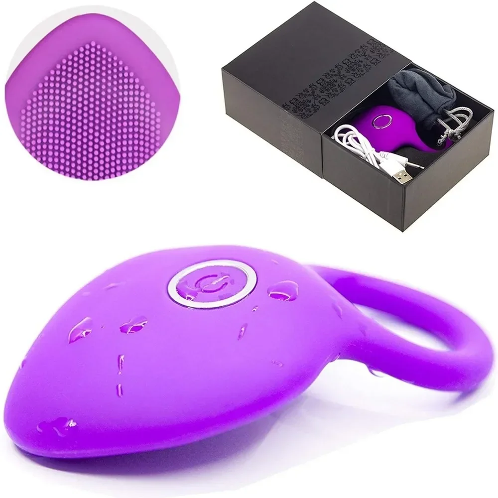 Penis Ring Vibrating Clitoris Stimulator Vibrating Cock Ring Lick Vagina Lock Fine Vibrator G Spot Orgasm Sex Toys for Couples