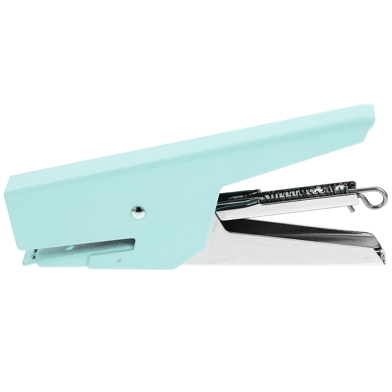 

Metal Stapler Portable Small Handheld Stapler Standard Size Strong Mechanism Large Capacity Non Slip Desk Office Stationery