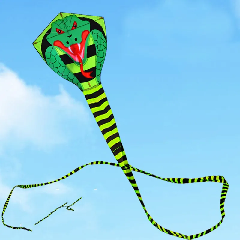 free shipping large snake kite flying kite drachen papagaio de vento praia outdoor spielzeug latawiec duży cometa gigante fun