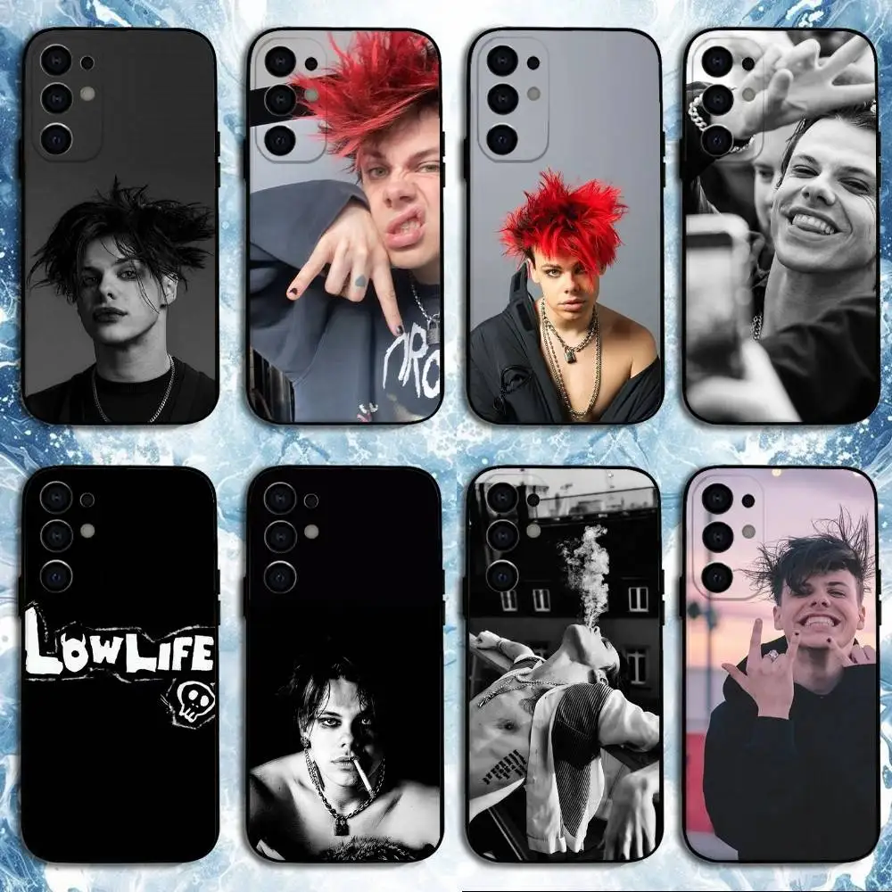 حافظة هاتف Yungblud Lowlife لهاتف سامسونج S25، S24، S23، S22، S21، S20، Plus، Fe، Lite، غطاء أسود آخر