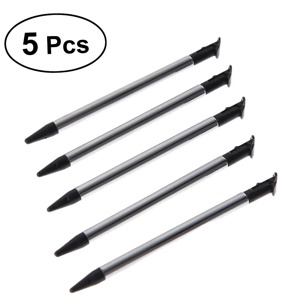 5Pcs Retractable Metal Stylus Pen for Rubber Tip Touch Screen Stylus High Precision Drawing Writing Tool - view 5