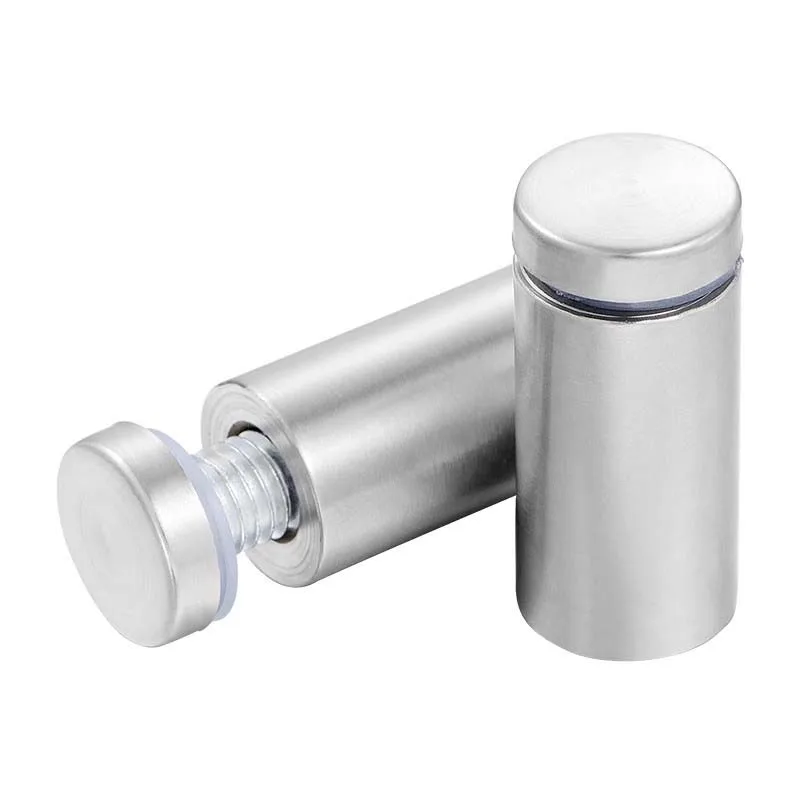 4Pcs Stainless Steel Acrylic Decorative & Advertising Studs Decorative Caps for Glass Studs & Advertising Board Mounting Screws