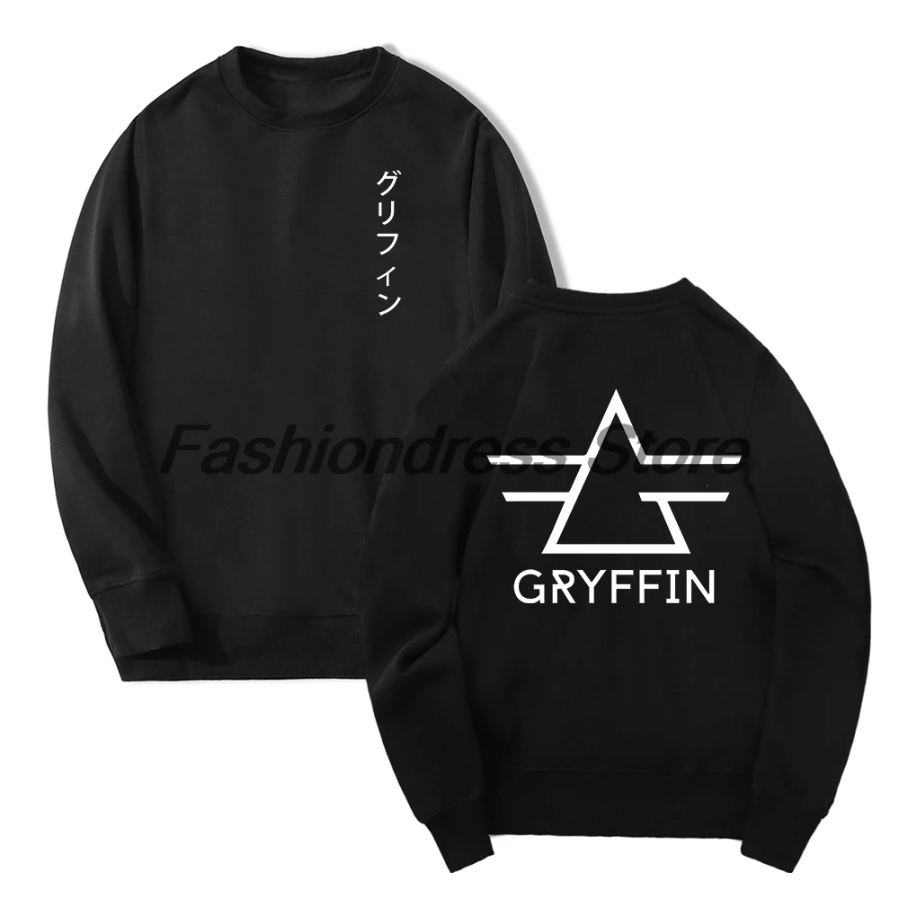 

Gryffin Music Festival Merch Crewneck Long Sleeve Streetwear Women Men Pullover Sweatshirts