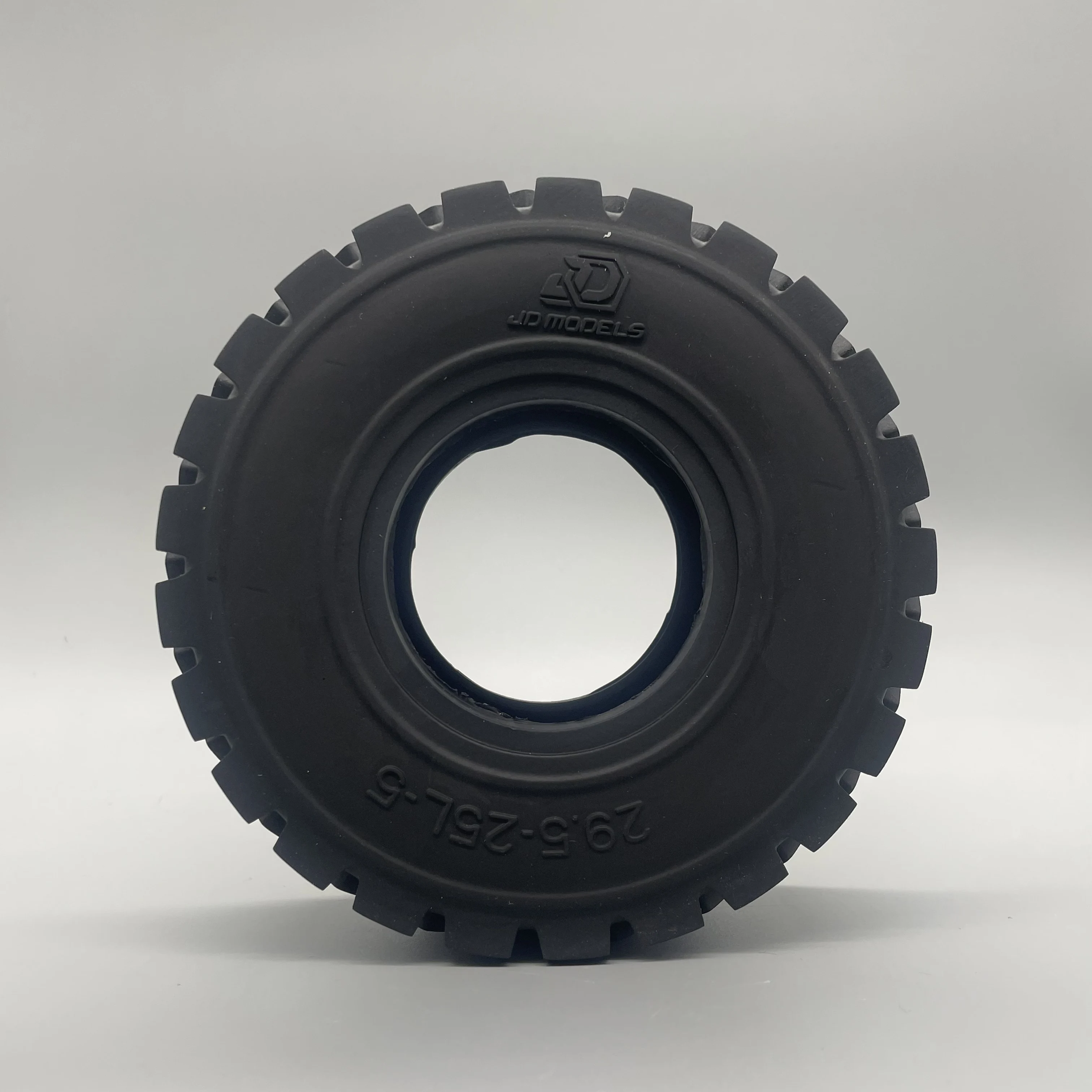 RC محمل الإطارات 137 مللي متر JDM-82 الثقيلة المطاط عجلات رافعة شوكية الإطارات ل 1/14 Rc الهيدروليكية رافعة عجلات شاحنة جرافة نموذج