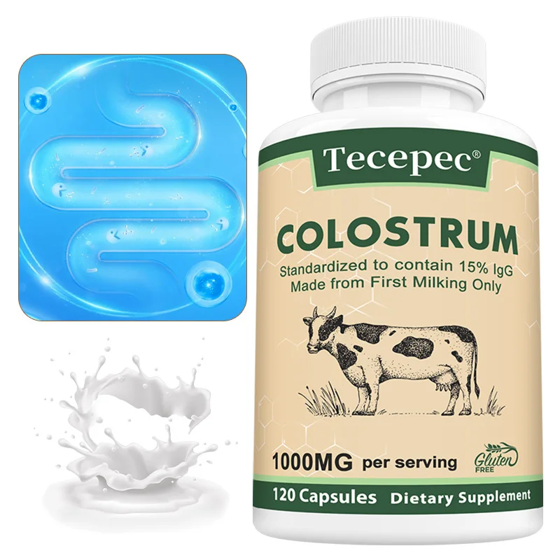 Colostrum Supplement (first Milk Colostrum Only, Standardized To Contain 15% IgG Immunoglobulins) Immune and Digestive Health