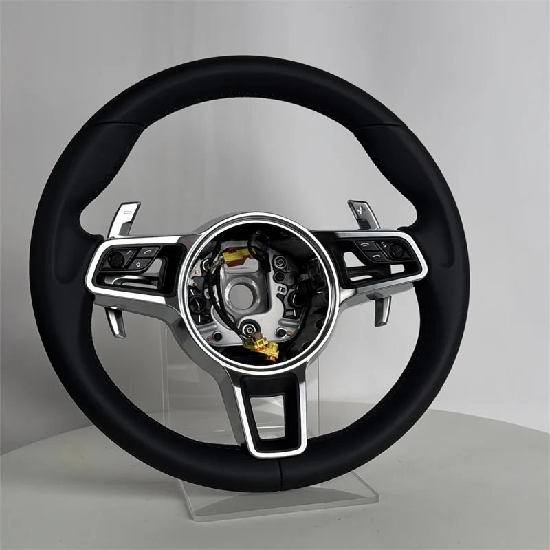 

Для Porsche 911 718 987 970 958 997 Panamera Macan Cayenne Cayenne автомобильный высококачественный кожаный руль на заказ
