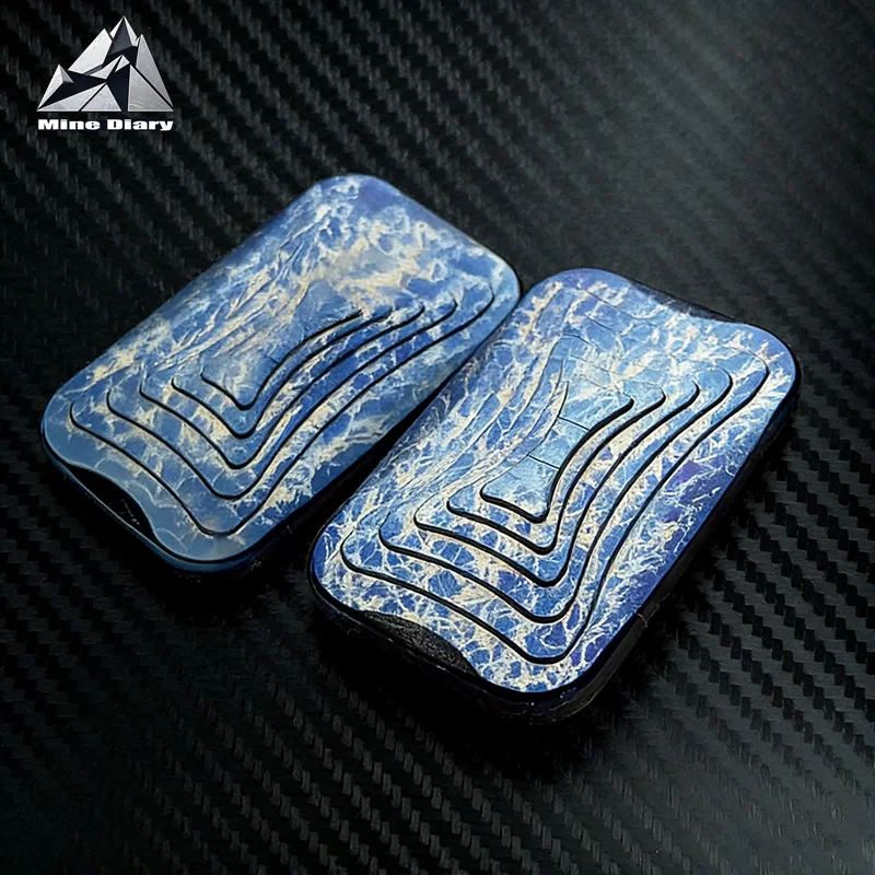 ZD EDC Z3 Slider di spinta illimitato Fidget Toys Magnetismo in metallo Fidget Slider Sollievo dallo stress e rilassamento per adulti Fidget Spinner