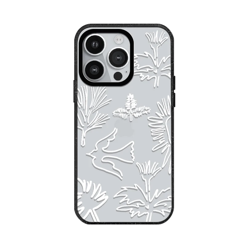 Nature Forest And Deer Acrylic With MagSafe Phone Case For iPhone 15 14 1312 11 Pro Max Plus Anti-drop Shockproof Back Cover