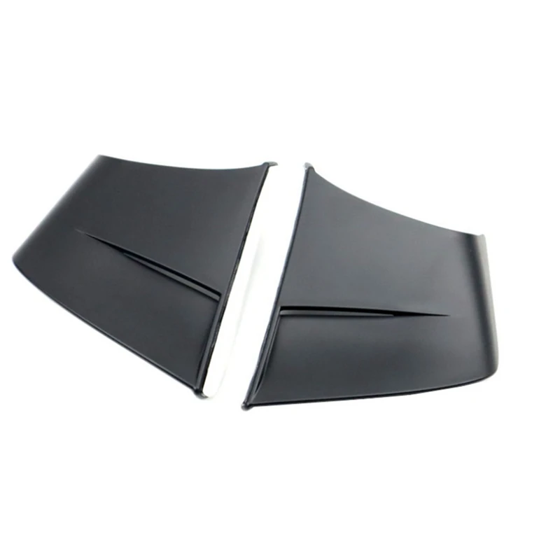 Deflector de aire estable para motocicleta, accesorios de ala de aire fija, pegatina Universal, 1 par