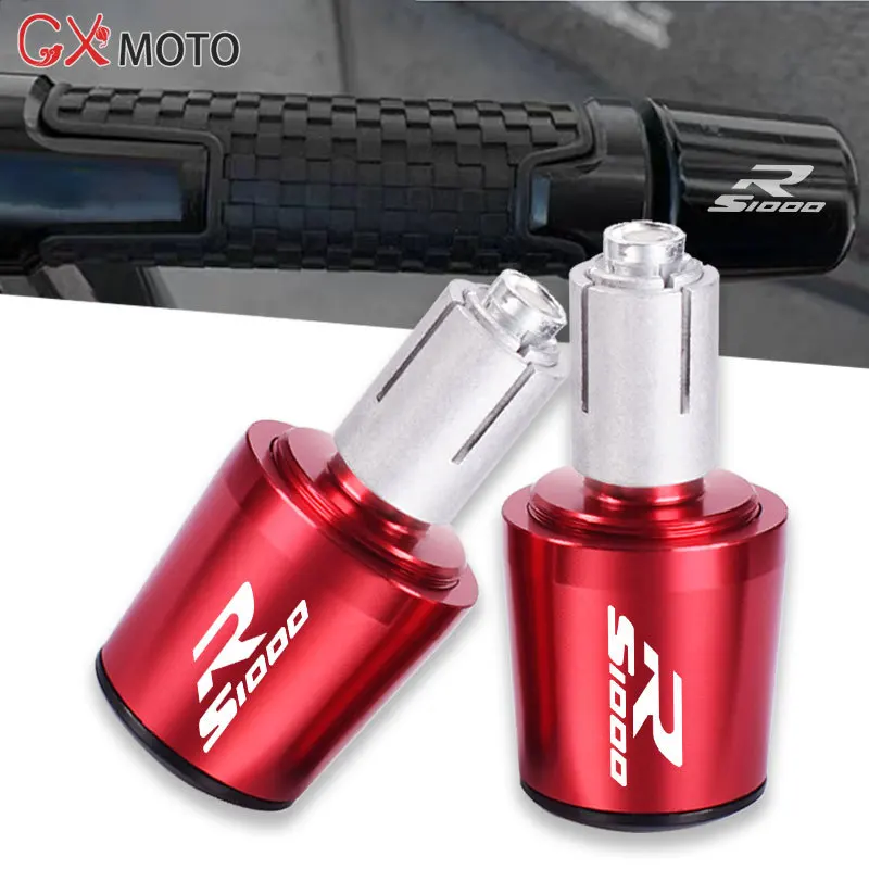 

For BMW S1000R S1000 R S 1000R All Year 2021 2020 2019 2017 Motorcycle CNC Handle Bar Handlebar Grips Cap End handle Plugs cap