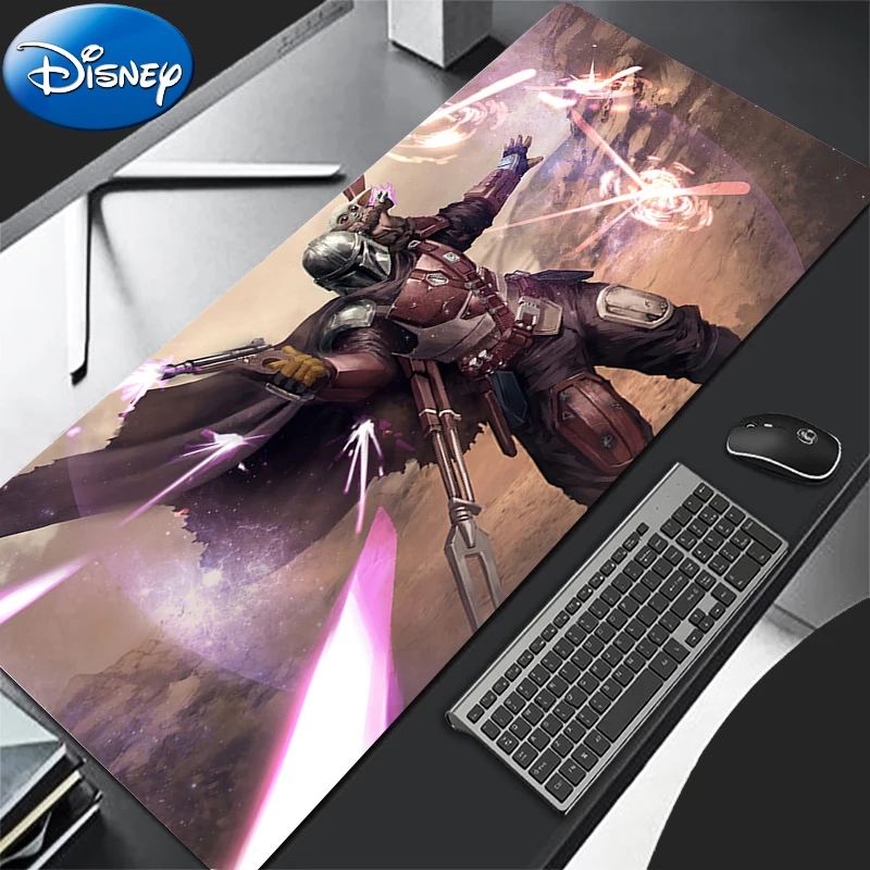لوحة الماوس أنيمي جهاز كمبيوتر شخصي S-star Gamer W-wars مكتب ماوس حصيرة لوحة المفاتيح M-mandalorian ملحقات ألعاب الكمبيوتر المحمول لوحة الماوس