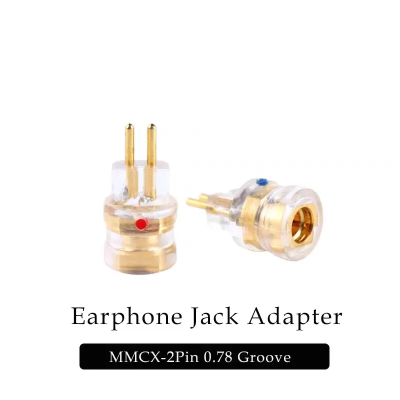 Audiohive Earphone Jack Adpter MMCX 2Pin 0.78 flat - 2Pin Groove Earphone Protector MMCX TO MMCX For N5005 IE300 IE600 IE900