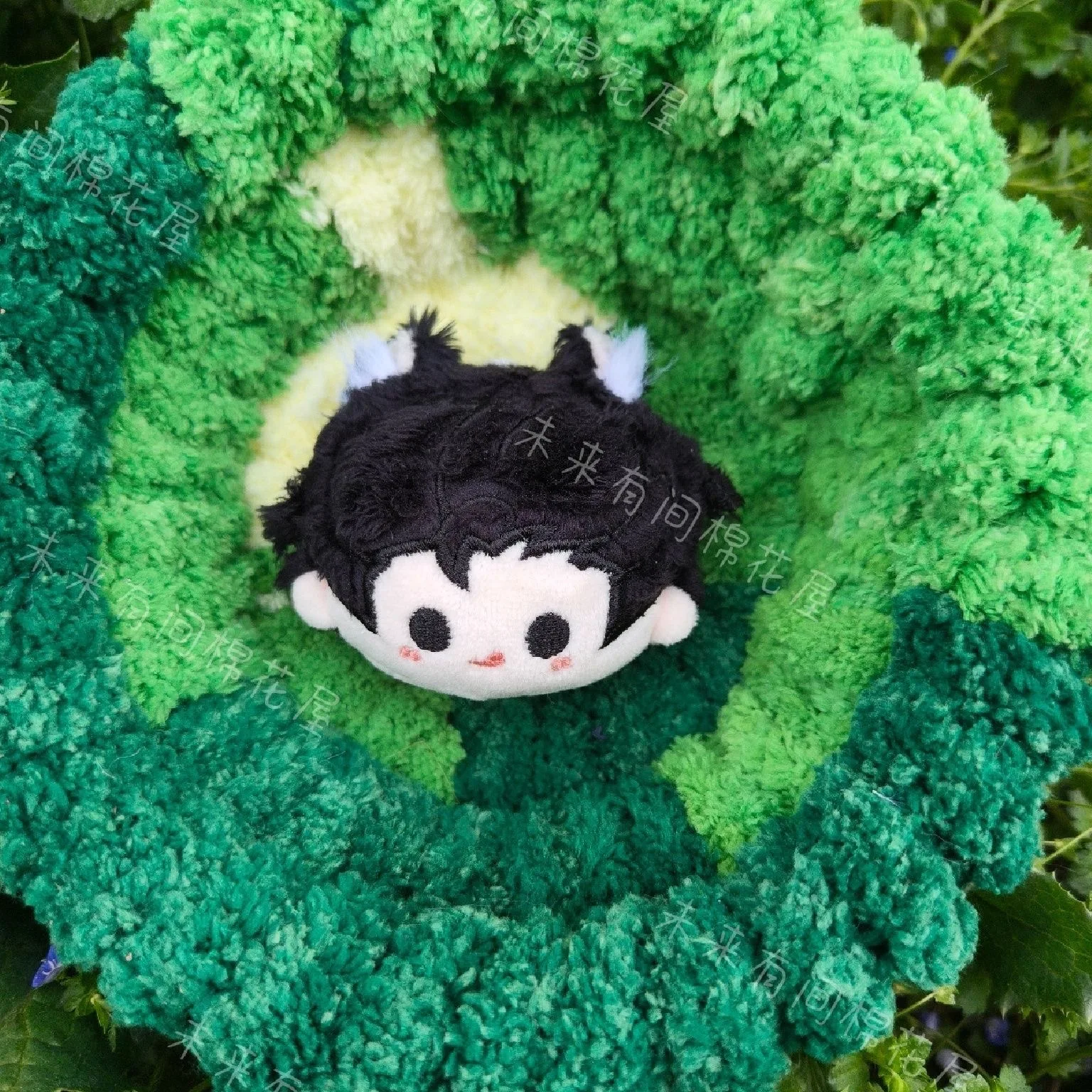 

Пятно нежной коровы, пятисторонняя бутылка для заметок из могилы, злый черный цветок, пухлый шар 5 см, косплей, хлопковая кукла, подарок на день рождения