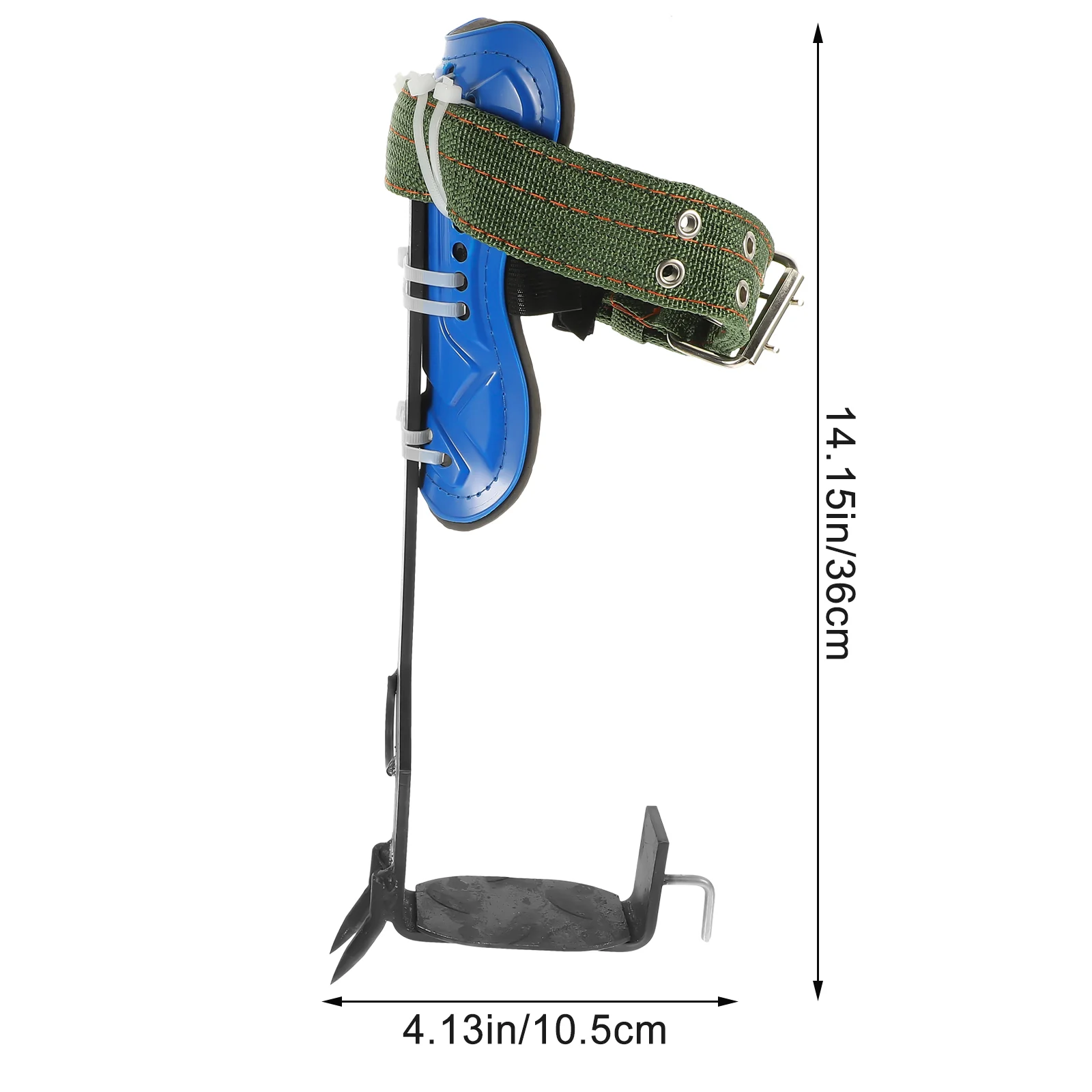 1 Juego de equipo de escalada de árboles, picos para escalar árboles, prácticos zapatos para escalar árboles, picos para escalar postes