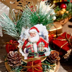 30pcs/1lot Kawaii Scrapbook Sticker Christmas Wonderland Scrapbooking Supplies Planner Decorative Craft Stationery Sticker