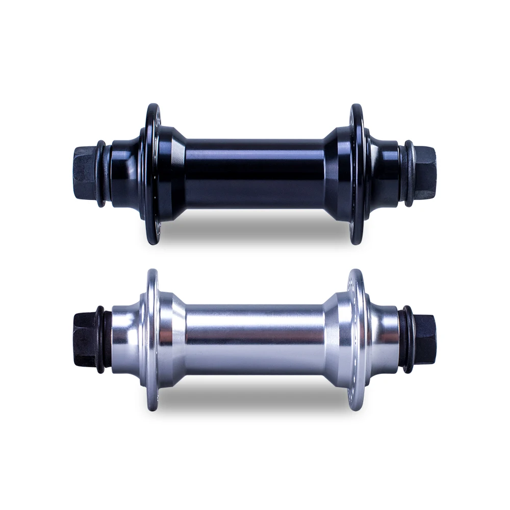 Funsea BMX Piezas Alloy Front Hub Accesorios Bicicleta of 36 Holes for 14G Spoke Cubo Bike Sealed Bearings Female Axle 8mm Nut