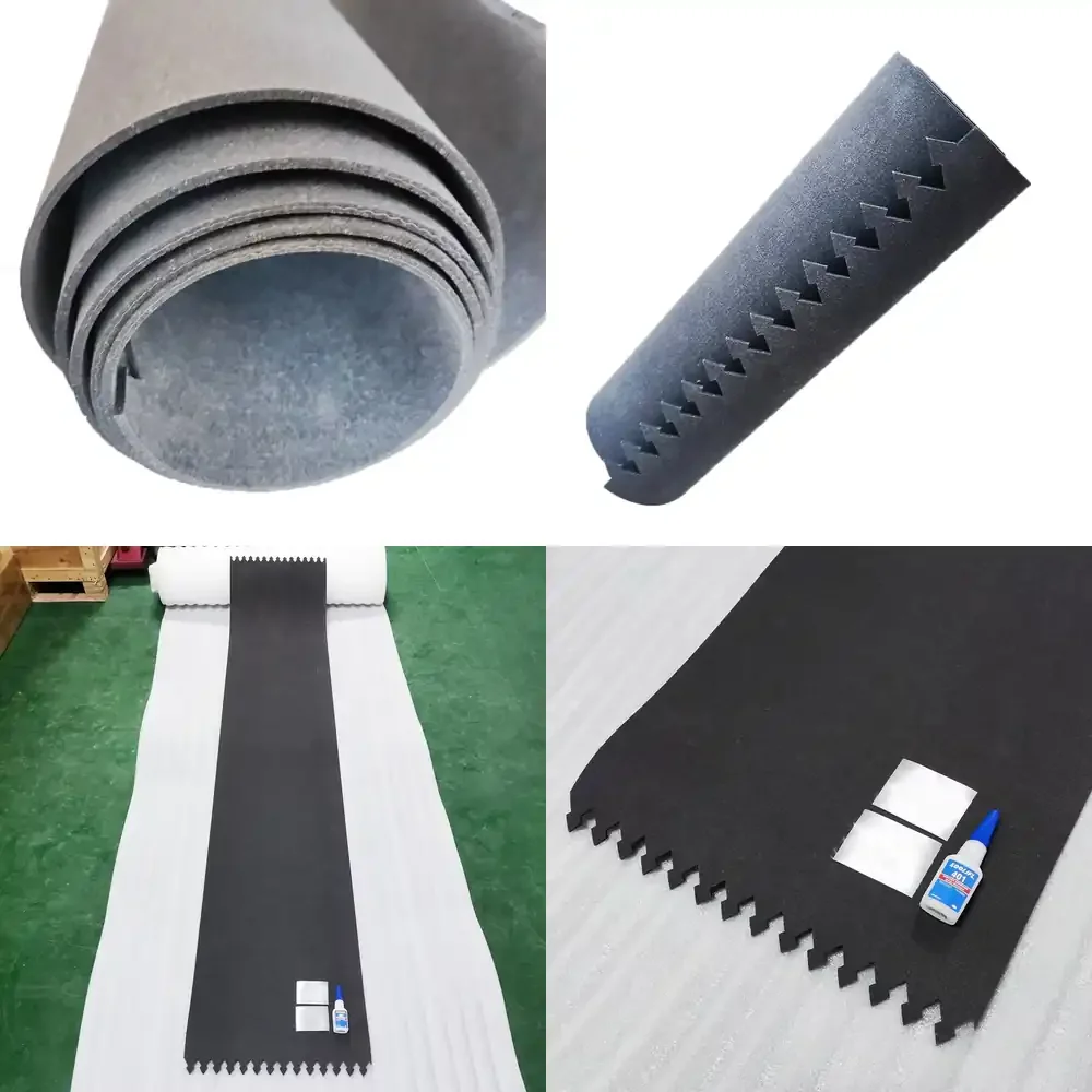 

Automatic Feeding Felt Mat Conveyor Belt 2210x440mm 2.5mm Gray for JWEI LST 6040 CNC Oscillating Knife Cutting Machine