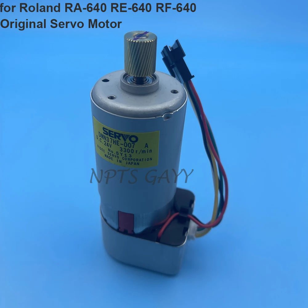 

1Pcs Original Roland Scan Motor for Roland RE-640 /RA-640 /RF640 Inkjet Printer P/N:6000002594 24V DC Servo Motor Engine