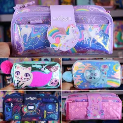 Australian smiggle anime style soft pencil case for students and children pencil case for childrens gifts