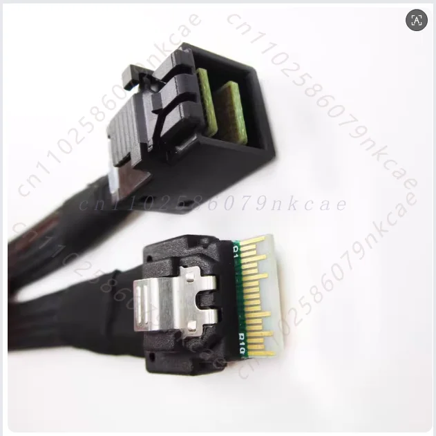 For Luxshare Slim SAS 4.0 SFF-8654 4i to SFF-8643 Cable Mini SAS HD to SlimSAS Server Storage Backplane Cord