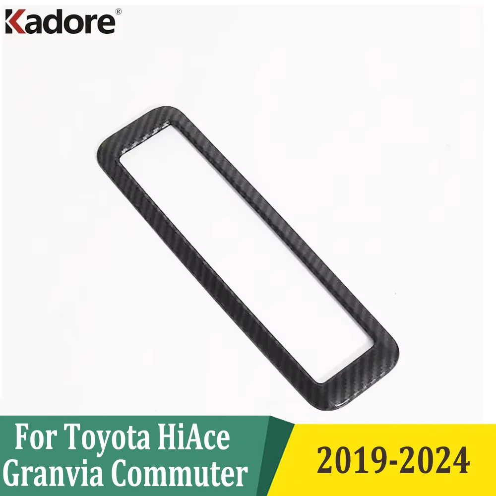 For Toyota HiAce Granvia Commuter 2019-2022 2023 2024 Rear Seat Air Condition Adjust Switch Cover Trim Interior Accessories