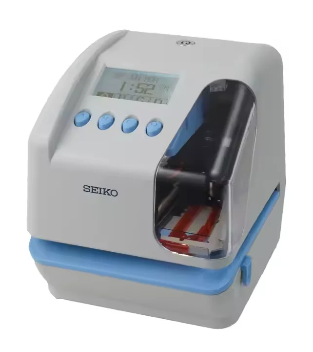 SEIKO TP50 Dual-line Printing Programmable Time Date Numbering Time Recording Electronic Document Date Time Stamping