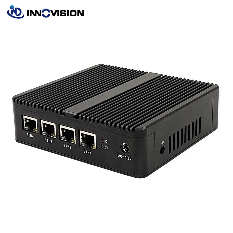 Mini 4Gbe Fanless Router PC Embedded N2930 4Cores
