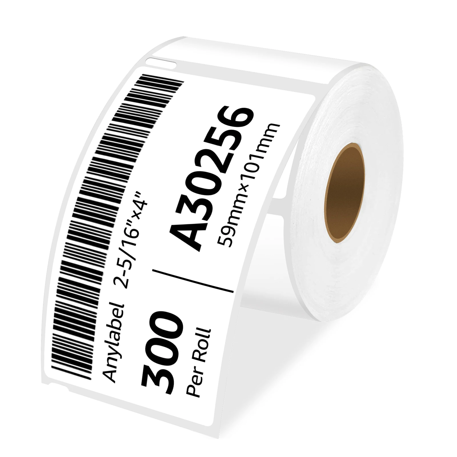 1-10 Pack Compatible with DYMO 30256 2-5/16'' x 4'' Label Perforated LW Large Mailing Address for Labelwriter 450, 450 Turbo, 4XL Printers-1 Roll/300 Labels
