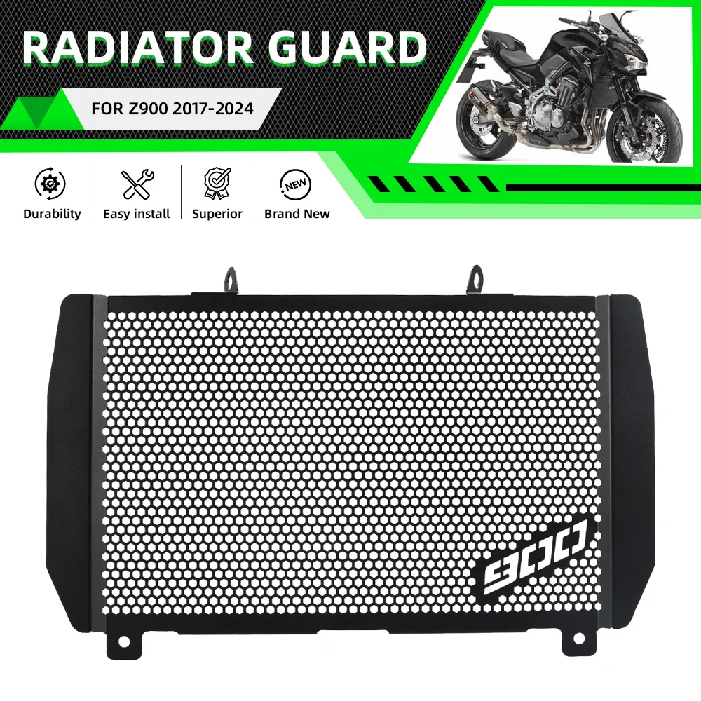 

For KAWASAKI Z900 2017 2018 2019 2020 2021 2022 2023 2024 Z 900 Accessories Motorcycle Radiator Guard Grille Protection Cover