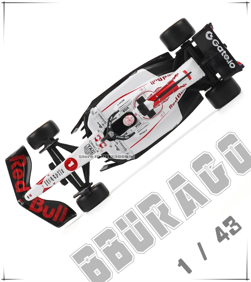 Bburago 1:43 2025 F1 Red Bull RB21 # 1 Verstappen # 22 Yuki Tsunoda SF25 W16 MCL39 A525 Legierungsauto Druckguss-Modell Spielzeug Sammlerstück – Detail 10