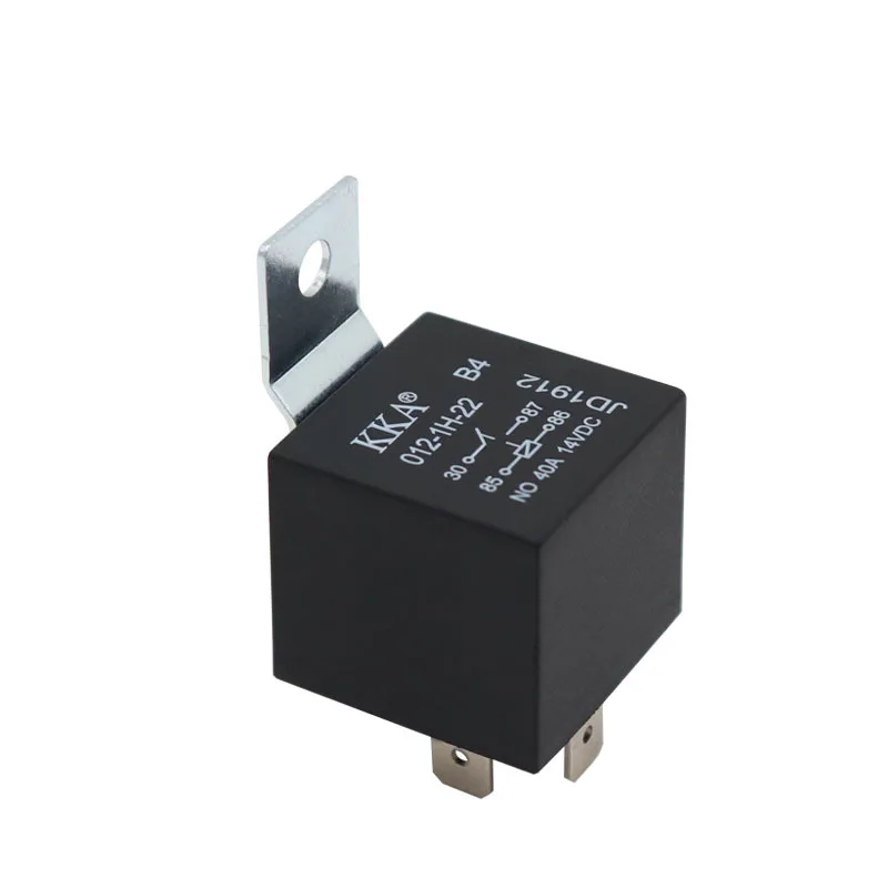 Car Relay Waterproof Automotive Relay Headlight Air Conditioner 40A 12V/24V 4 pin/5 pin Copper Terminal Auto Relay JD2912