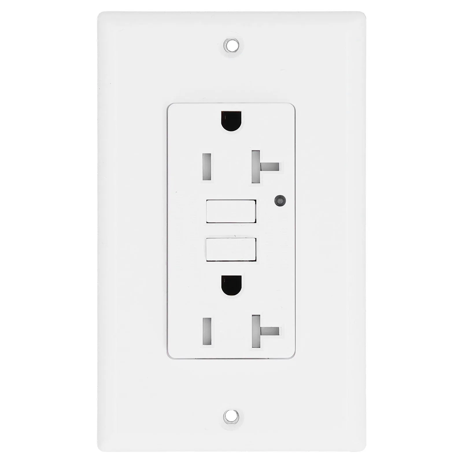 LD‐3008B GFCI منفذ التأريض العادي الذكي GFCI منفذ لوحات الحائط وعاء AC125V 20A GFCI وعاء المقبس