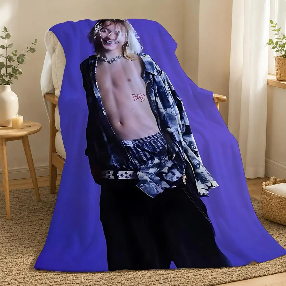 Nettspend Rapper Throw 240g flannel blanket, suitable for sofas, beds, offices,  exquisite gift blankets