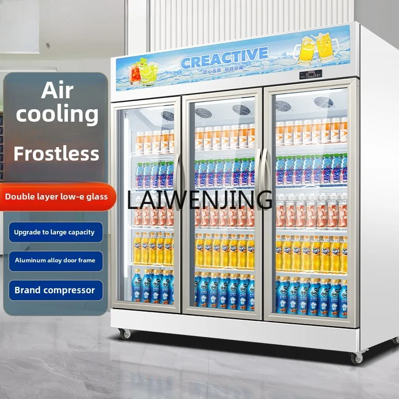 SGF Beverage Display Cabinet Refrigerated Air Cooled Frost Free Convenience Store Fresh Freezer