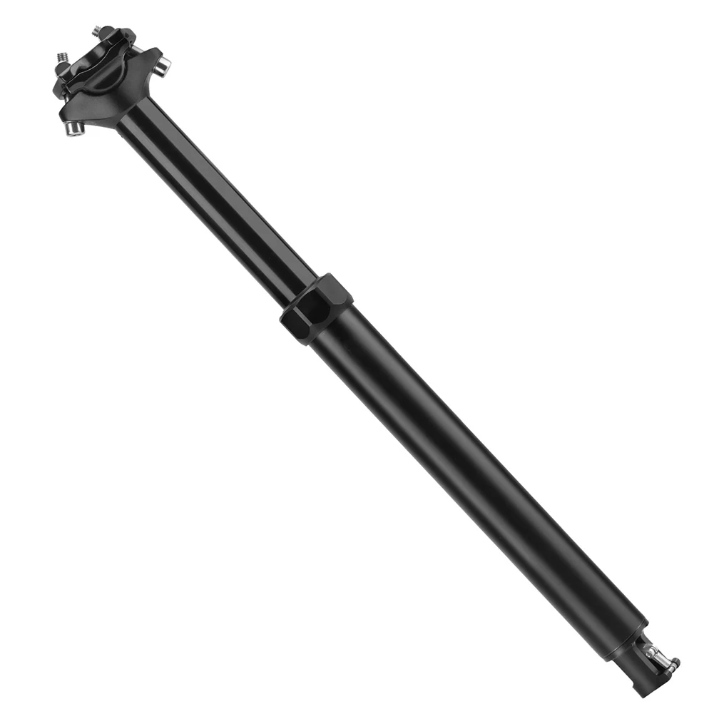 Easy To Install Bicycle Telescopic Seatpost Aluminum Alloy Seatpost Fine Workmanship High Hardness Simple Operation