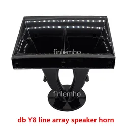 1PC Y8 Line Array Speaker Horn Dispersion 80° 1.4“ Throat For DJ System Home Theater Car Truck Audio Professional