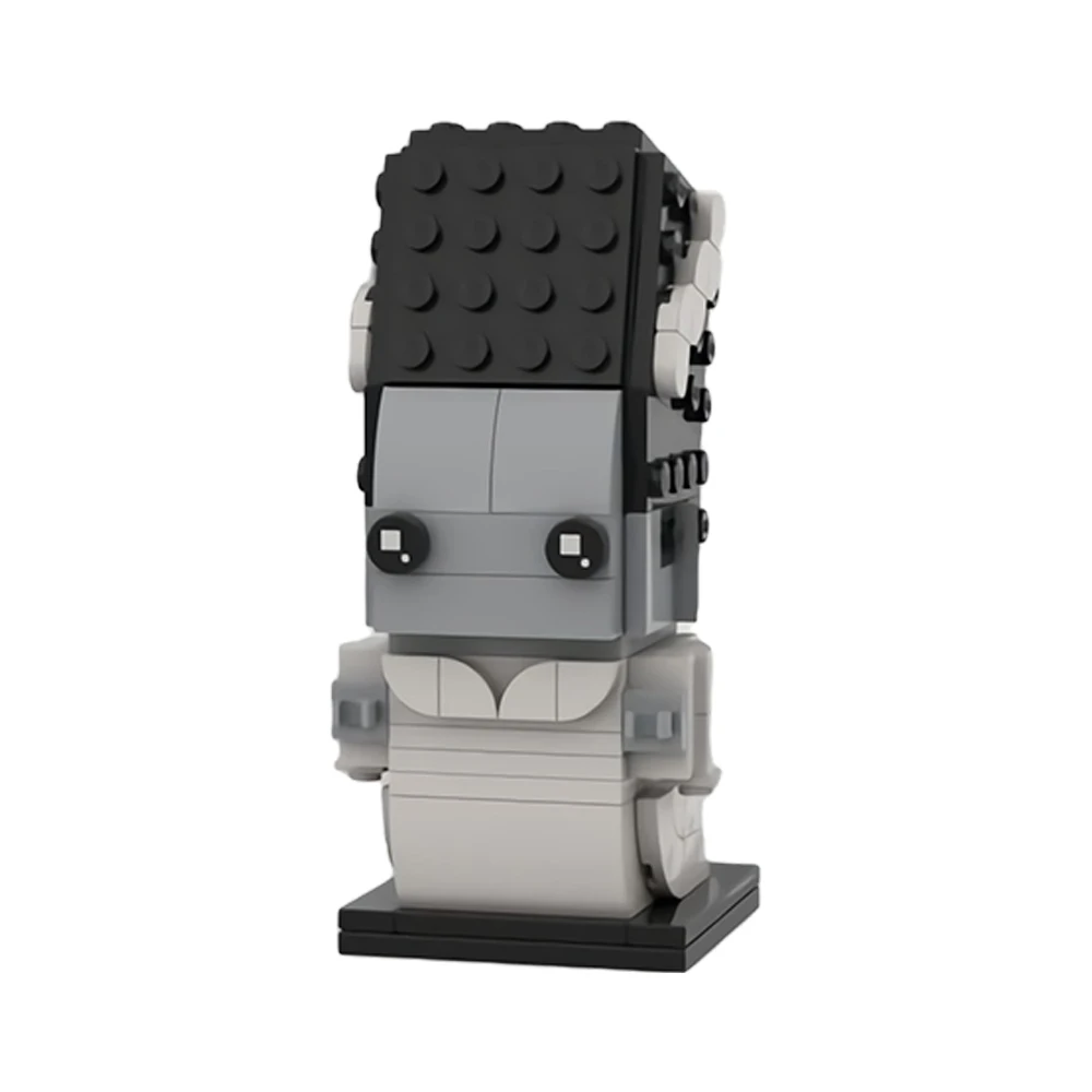 BuildMOC Monster Frankensteined Brickheadz Building Blocks Set Classic Movie Horror Bride Ghosts Monster Bride Bricks Toys Gift