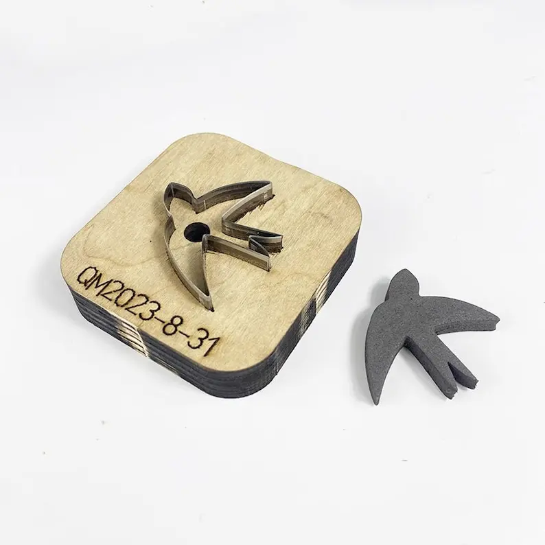 Bird Leather Cutting Die,Leather Crafts Kraft Tool,Swallow Leather Punch Die Cut Mold Custom-cutting mold